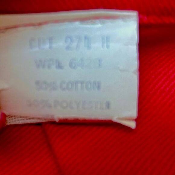 Collectors Dream! NOS VINTAGE 1970’s Red Wrangler Jeans Junior Size 7/8 - Picture 4 of 16